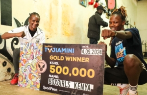 Nairobi Tujiamini Gold Winners Advocate for Women’s Boxing League to Advance the Sport in Kenya 1000113976