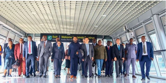 African Ambassadors based in Kenya first to use SGR Premium Class 1000141845