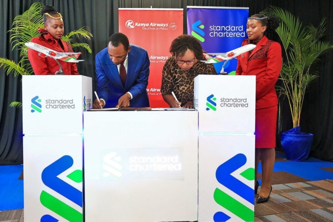 Standard Chartered, Kenya Airways Partner to Enhance Travel Benefits for Affluent Clients Photo 2 1024x682 1