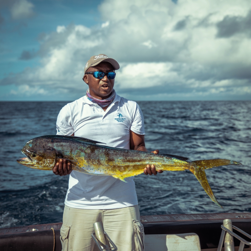 Sport fishing enthusiasts at Hemingways Watamu during the Friends of Kenya Fishing Tournament 2025