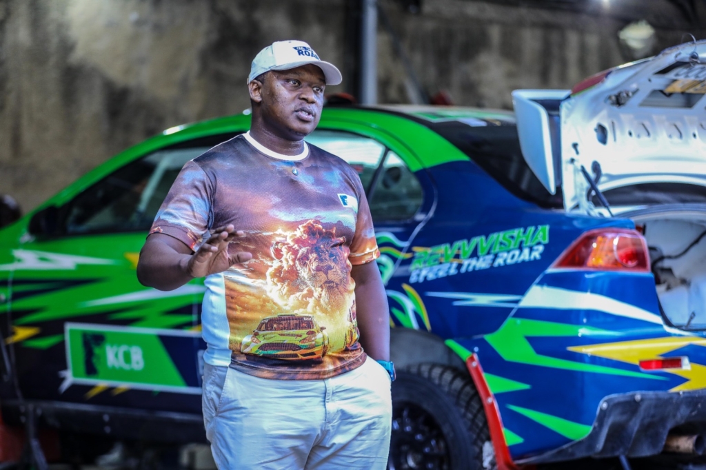 Evans Kavisi prepares for WRC Safari Rally 2025 in Naivasha, aiming for a strong comeback with his upgraded Mitsubishi Evo X after four challenging attempts.