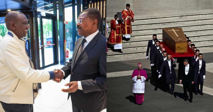 President Ruto at Pope Francis Burial: An Emotional Farewell with Trump and Global Leaders IMG 2181