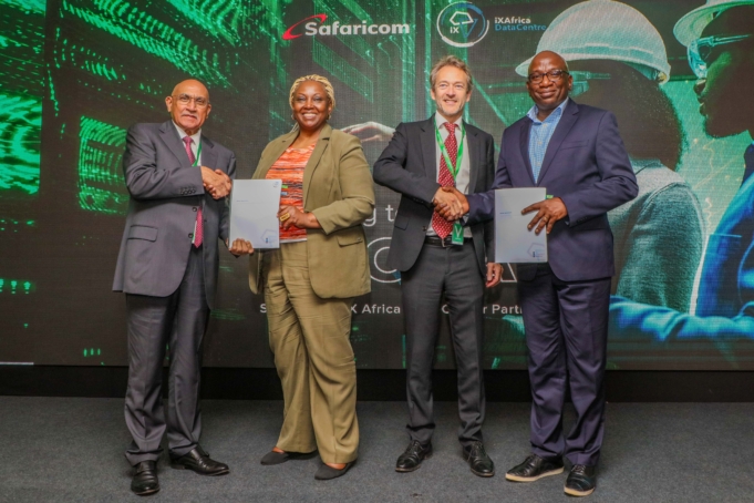 Powerful Leap: Safaricom and iXAfrica Launch Kenya’s First AI-Ready Data Centre PIC Strategic Partnership between Safaricom and IXAfrica Centres (1)