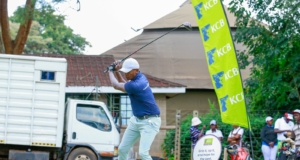 KCB Golf Series Nyanza: Over 110 Golfers Set for Thrilling Showdown This Weekend Golfer Anthony Mulisa follows his tee shot during the KCB East Africa Golf Tour held at the Ruiru Sports Club on June 7, 2025.