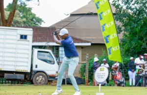 KCB Golf Series Nyanza: Over 110 Golfers Set for Thrilling Showdown This Weekend Golfer Anthony Mulisa follows his tee shot during the KCB East Africa Golf Tour held at the Ruiru Sports Club on June 7, 2025.