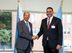 Dr. Workneh Gebeyehu of IGAD Joins AU Mid-Year Talks in Malabo, Pushes for Deeper Regional Integration IGAD Executive Secretary, Dr. Workneh Gebeyehu together with the AUC Chairperson, Mahamoud Ali Youssouf