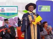 800 Youth Graduate from KCB’s 2Jiajiri Programme, Kicking Off New Paths in Entrepreneurship Elgeyo Marakwet County Governor Wisley Rotich during the 2Jiajiri Graduation in Iten on July 15, 2025.