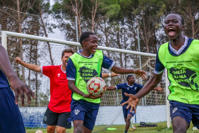 Chapa Dimba All-Stars End Spain Tour with 4-2 Win Over SD Huesca Chapa Dimba All-Stars End Spain Tour with 4-2 Win Over SD Huesca