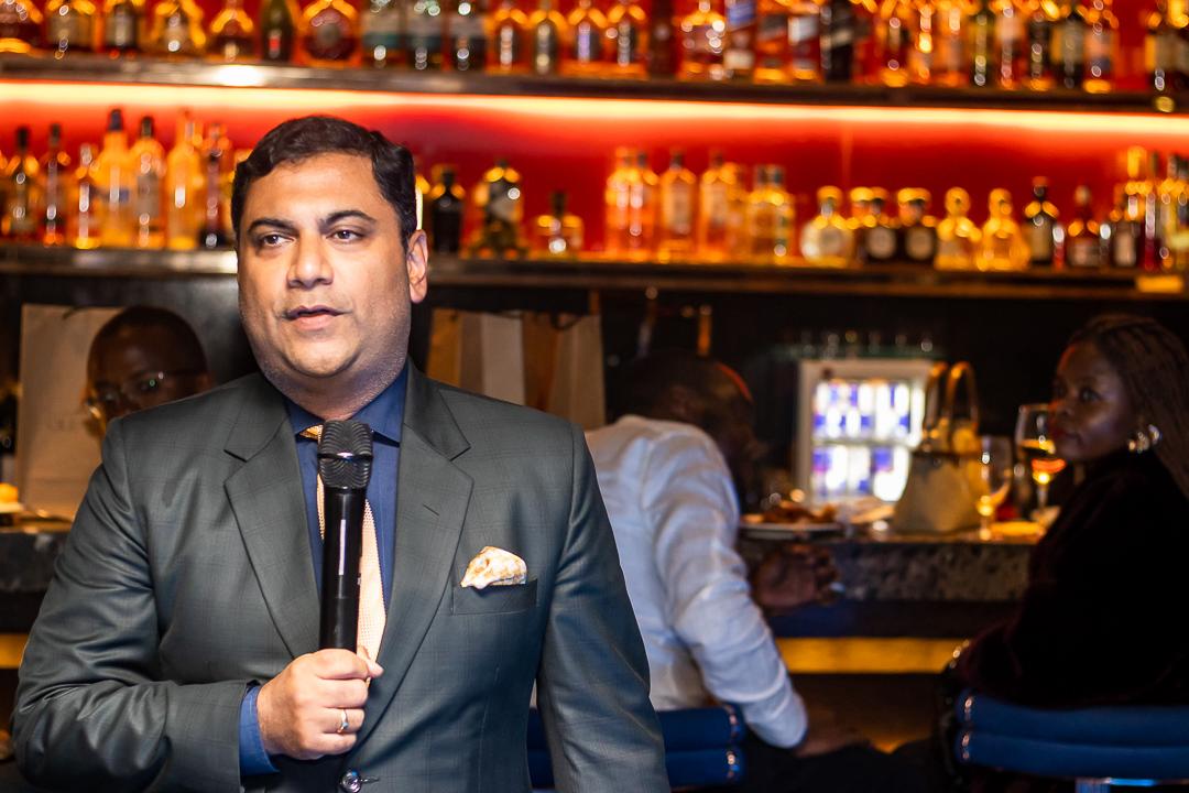 Ole-Sereni Hotels' General Manager, Mr. Amit Sharma during    special appreciation party for Ole- Sereni and Emara Ole- sereni  top partners On Friday, September 26, 2025