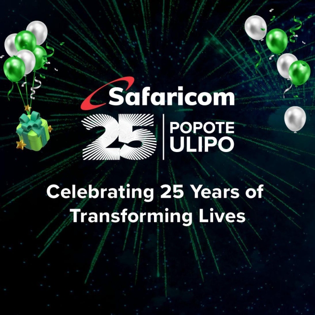 Safaricom Celebrates Silver Jubilee, 25 Years of Connecting and Transforming Lives