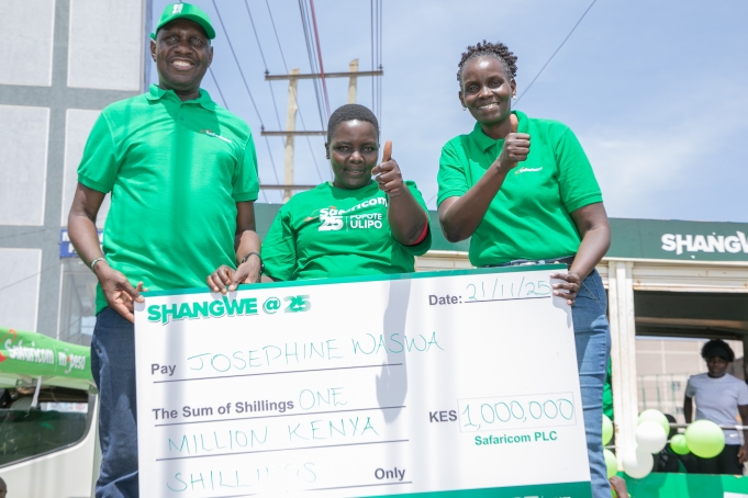 Four New Millionaires Unveiled as Safaricom Shangwe @25 Winners Keep Growing Safaricom Shangwe @25 Winners