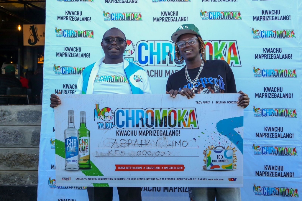Massive Celebrations as Chrome Choromoka Campaign Continues to Reward Kenyans