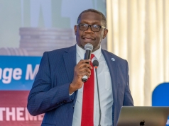 Children Are Not Your Retirement Plan, Experts Warn Kenyans to Start Planning Early Calvince Onduru, Deputy Managing Director of Equity Life Assurance Kenya (ELAK), speaking at the 3rd East African Pensions Expo and Conference held in Nairobi.