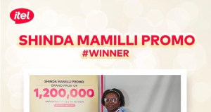 Shinda Mamilli na itel Campaign Rewards Winners in Powerful, Exciting Consumer Promotion itel