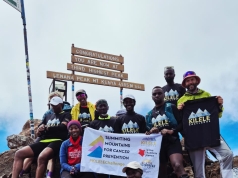 KILELE Marked World Cervical Cancer Elimination Day 2025 With Bold Mt. Kenya Challenge kKILELE to Mark World Cervical Cancer Elimination Day 2025 With Bold Mt. Kenya Challenge