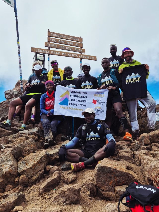 kile kKILELE to Mark World Cervical Cancer Elimination Day 2025 With Bold Mt. Kenya Challenge
