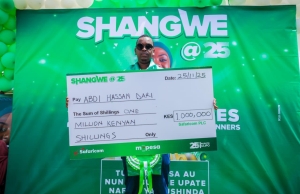 Inspiring Safaricom Shangwe @25 Story: Garissa Boy Becomes Young Millionaire Overnight How Safaricom Shangwe @25 Changed Young Garisa Man’s Life