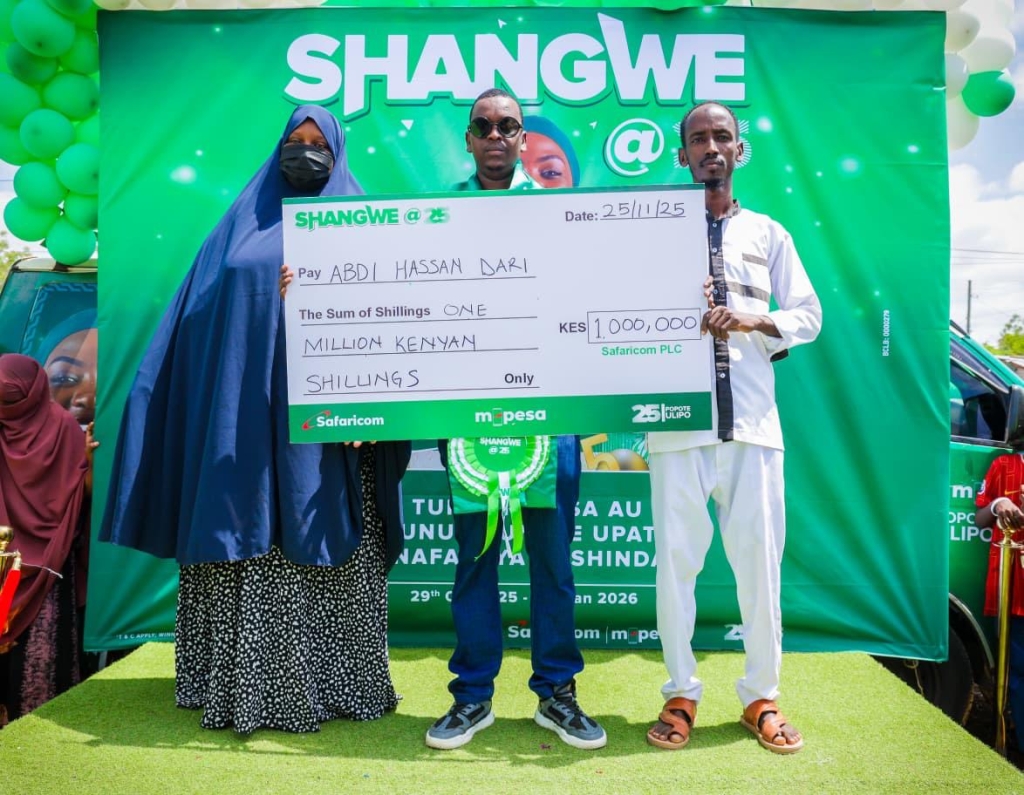 How Safaricom Shangwe @25 Changed Young Garisa Man’s Life