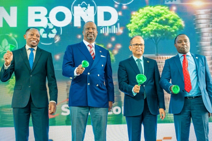 Safaricom Green Bond Dominated by Individual Investors as Majority Pay via M-PESA Safaricom Bell ringing photo 1