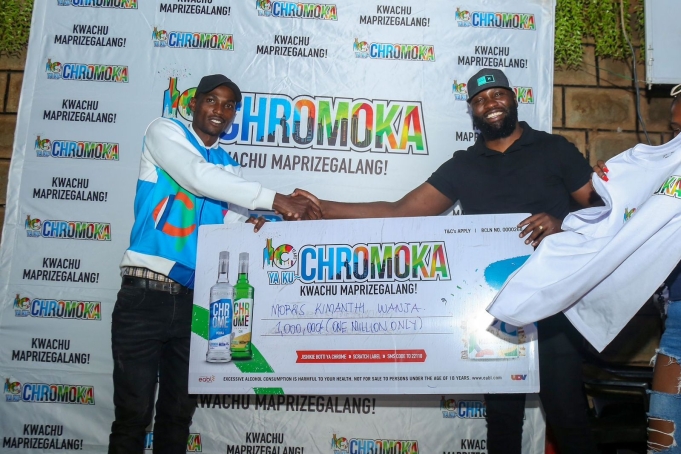 Chrome Choromoka Promotion Hits Embu: Chrome Unveils a Millionaire and Two More Winners Chrome Choromoka Promotion Hits Embu: Chrome Unveils a Millionaire and Two More Winners