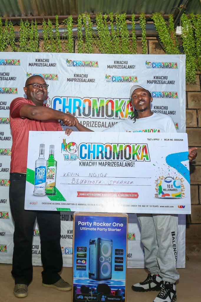 Chrome Choromoka Promotion Hits Embu: Chrome Unveils a Millionaire and Two More Winners