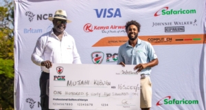 Safaricom Wins Corporate Shield at PGK Equator Tour Finale in Nairobi Safaricom Wins Corporate Shield at PGK Equator Tour Finale in Nairobi