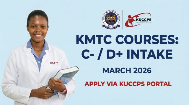 Top 5 KMTC Courses You Can Join with a C or D+ (March 2026 Intake)