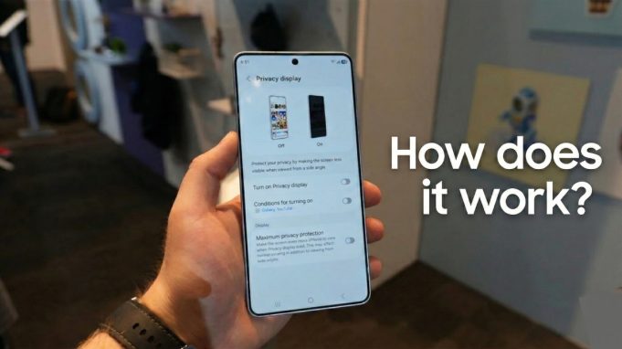 How does the Samsung Galaxy S26 Inbuilt Privacy Screen Work How does the Samsung Galaxy S26 Inbuilt Privacy Screen Work