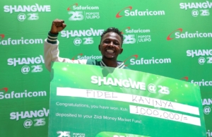 Safaricom Announces Final Shangwe @25 Millionaire in Kitui County Safaricom Announces Final Shangwe @25 Millionaire in Kitui County