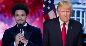 Trump threatens to sue Trevor Noah over Epstein Files joke