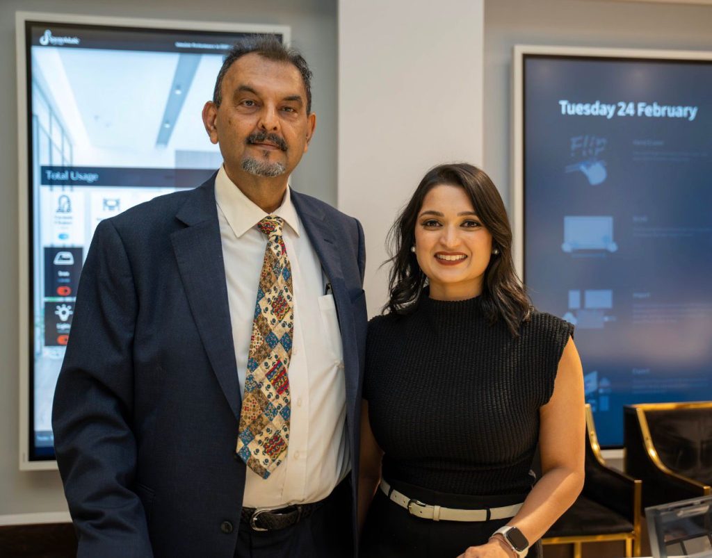 Mr. Berjeesh D Surty, Chairman & Managing Director of SpenoMatic Group & Nikita Surty: Co-Founder of SpenoMatic Home Solar Solutions