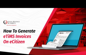 How To Create eTIMS Invoice Using eCitizen How To Create eTIMS Invoice Using eCitizen