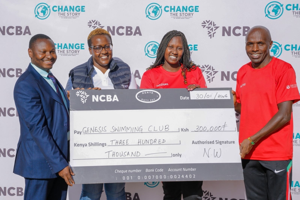 NCBA Kenya Masters Swimmers Sponsorship Elevates Team Ahead of South Africa Championships