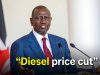 Ruto Promises Diesel Price Cut After Transport Strike Ruto Promises Diesel Price Cut After Transport Strike