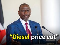 Ruto Promises Diesel Price Cut After Transport Strike Ruto Promises Diesel Price Cut After Transport Strike