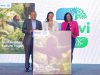 Britam Pays Out KSh97.3 Million to Farmers and Pastoralists Affected by Climate Shocks From left: Britam Group Managing Director & CEO Tom Gitogo, Director Legal & Sustainability and Company Secretary Hilda Njeru and Interim Board Chairperson Celestine Munda during the launch of Britam’s 2025 Sustainability Report on Thursday, June 4, 2026.