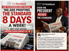 ‘Even the President Reads Us’: How The Standard Turned Ruto’s Criticism Into a Marketing Campaign image